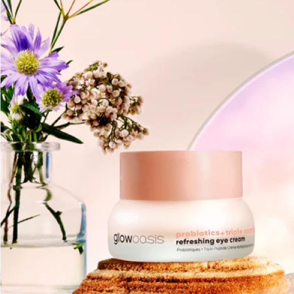 Glowoasis Probiotics + Triple Peptide Refreshing Eye Cream - Picture 5 of 11